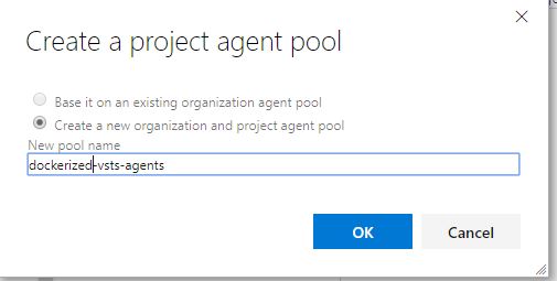 create a private agent pool