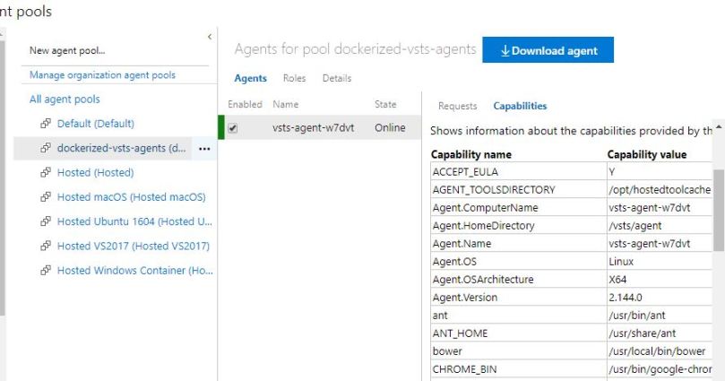vsts-agent-running-as-k8-container